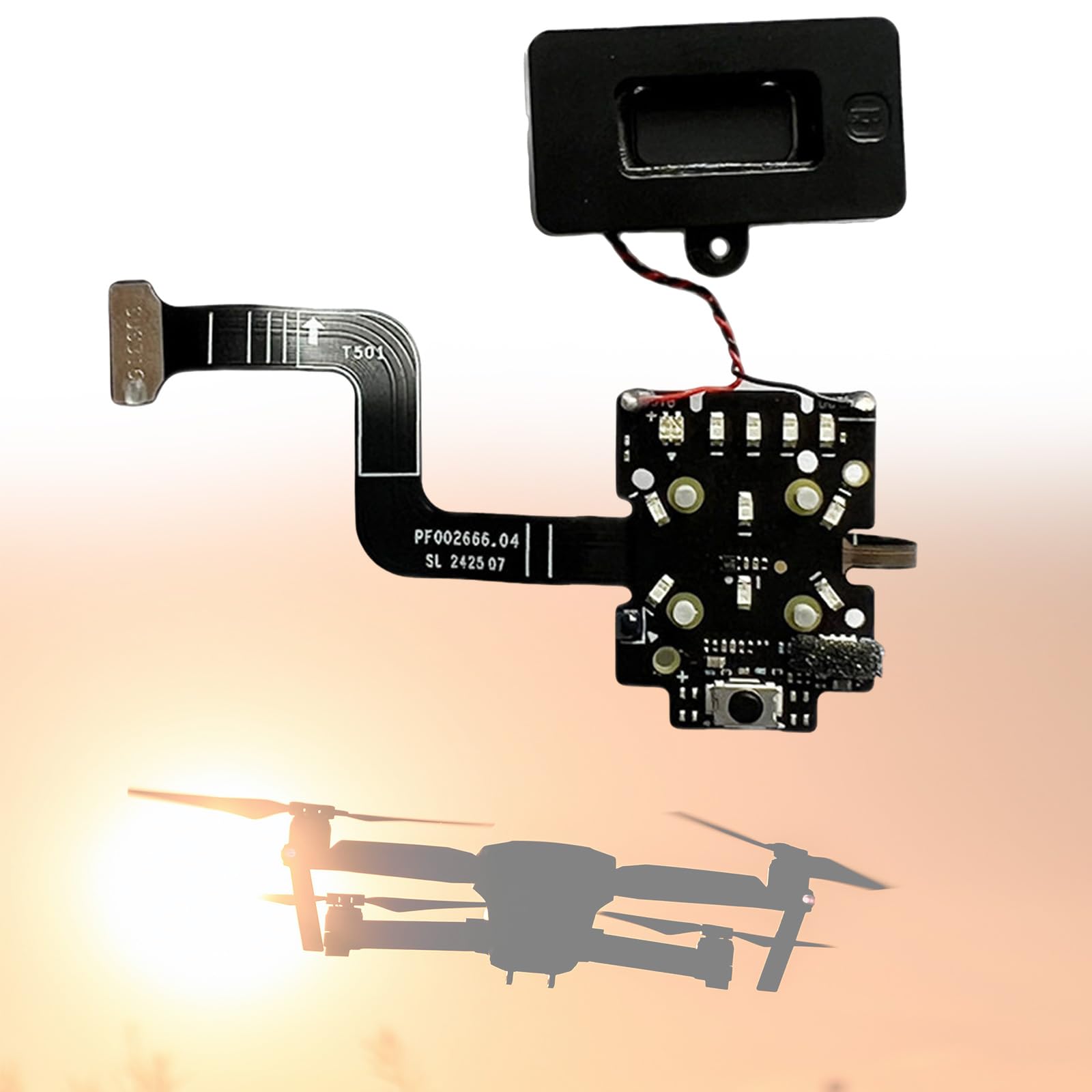 Set mit funktionaler Tastatur, Tastenbrett und Lautsprechermodul, Reparaturkomponente, UAV-Zubehör, UAV-Zubehör