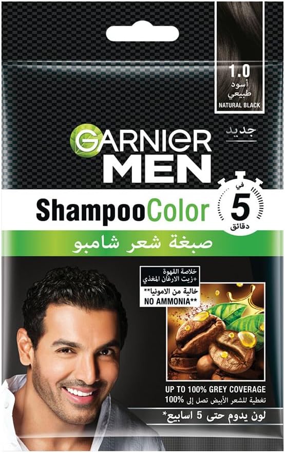 Men Shampoo Color 1.0 Natural Black