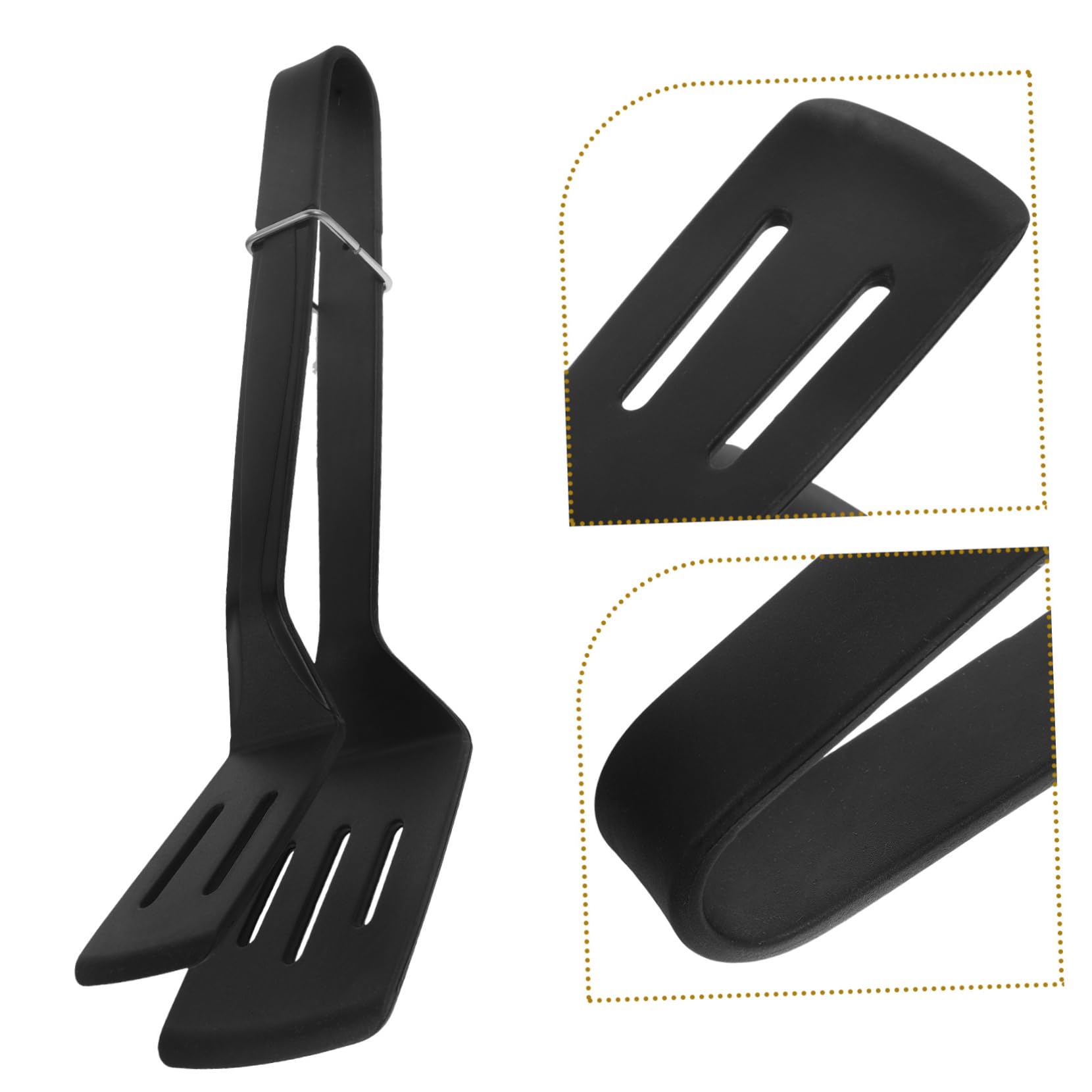 Kisangel 3stücke Silicone Küchenzange Für Grill Und Kochen Multifunktionale Silikon-spatelzange Hitzebeständig Ergonomisch Platzsparend Für Steak Ei Fisch Und Mehr
