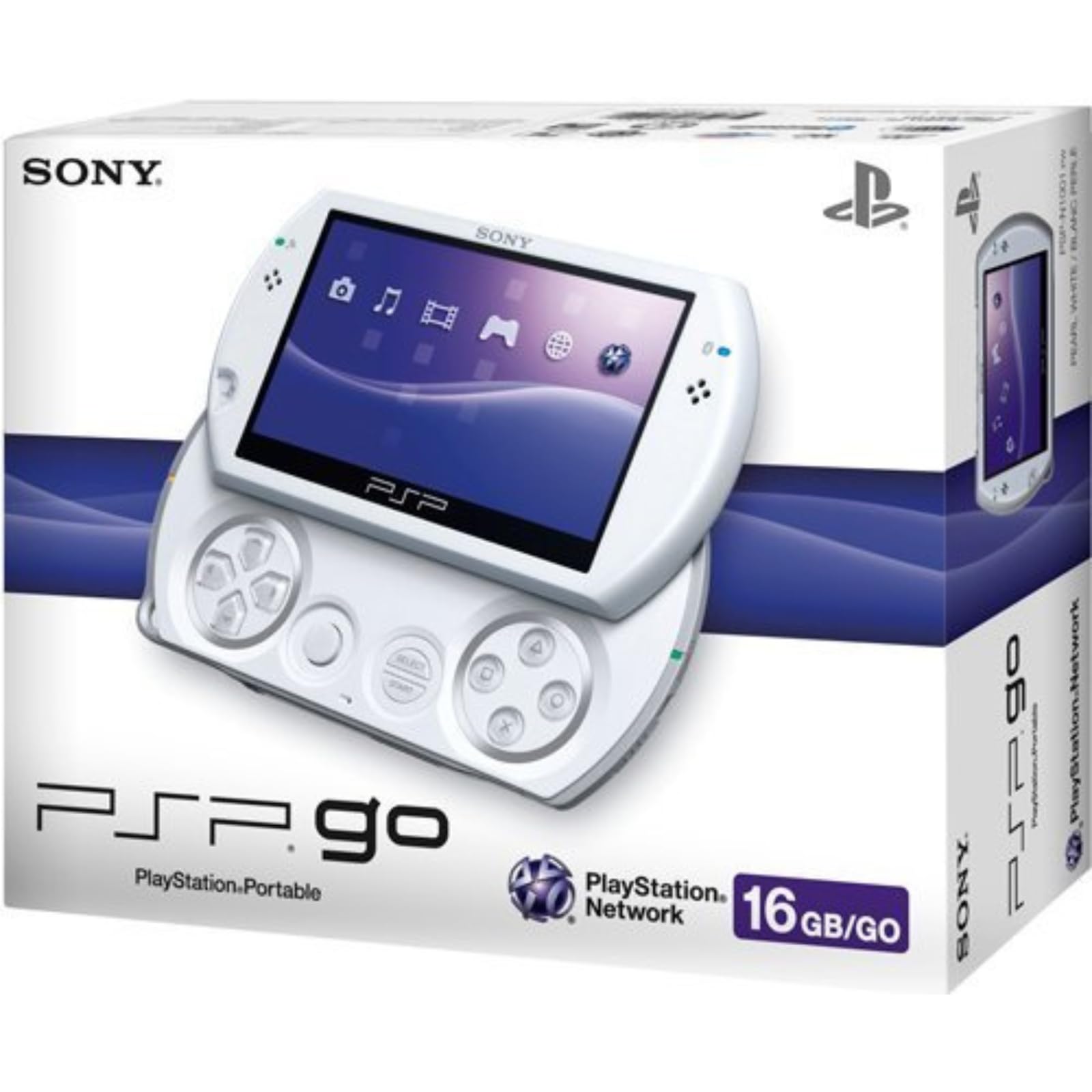 PSP go プレイステーション・ポータブル go パール・ホワイト 整備済み品 Sony ソニー Psp Go プレイステーション ポータブル Go
