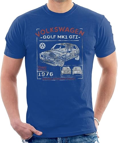 Miniatura 7 de Volkswagen Golf MK1 GTI Owners Workshop Manual Camiseta para hombre
