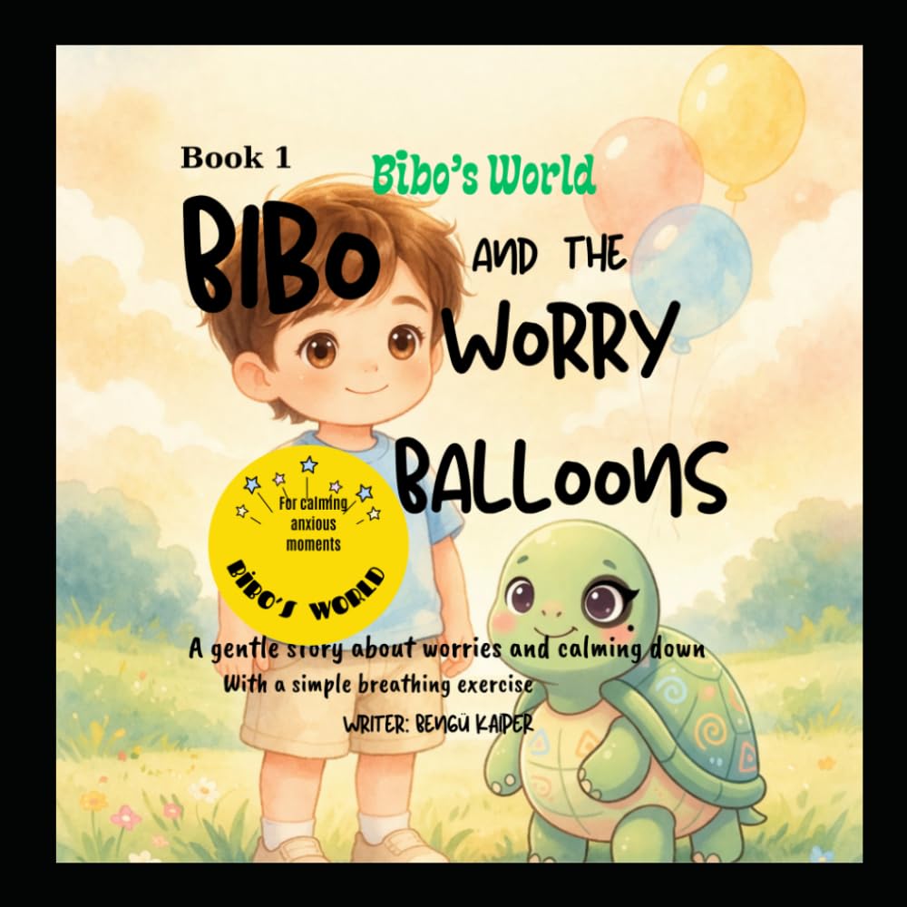 BIBO AND THE WORRY BALLOONS: A gentle story about worries and calming down (BIBO'S WORLD)