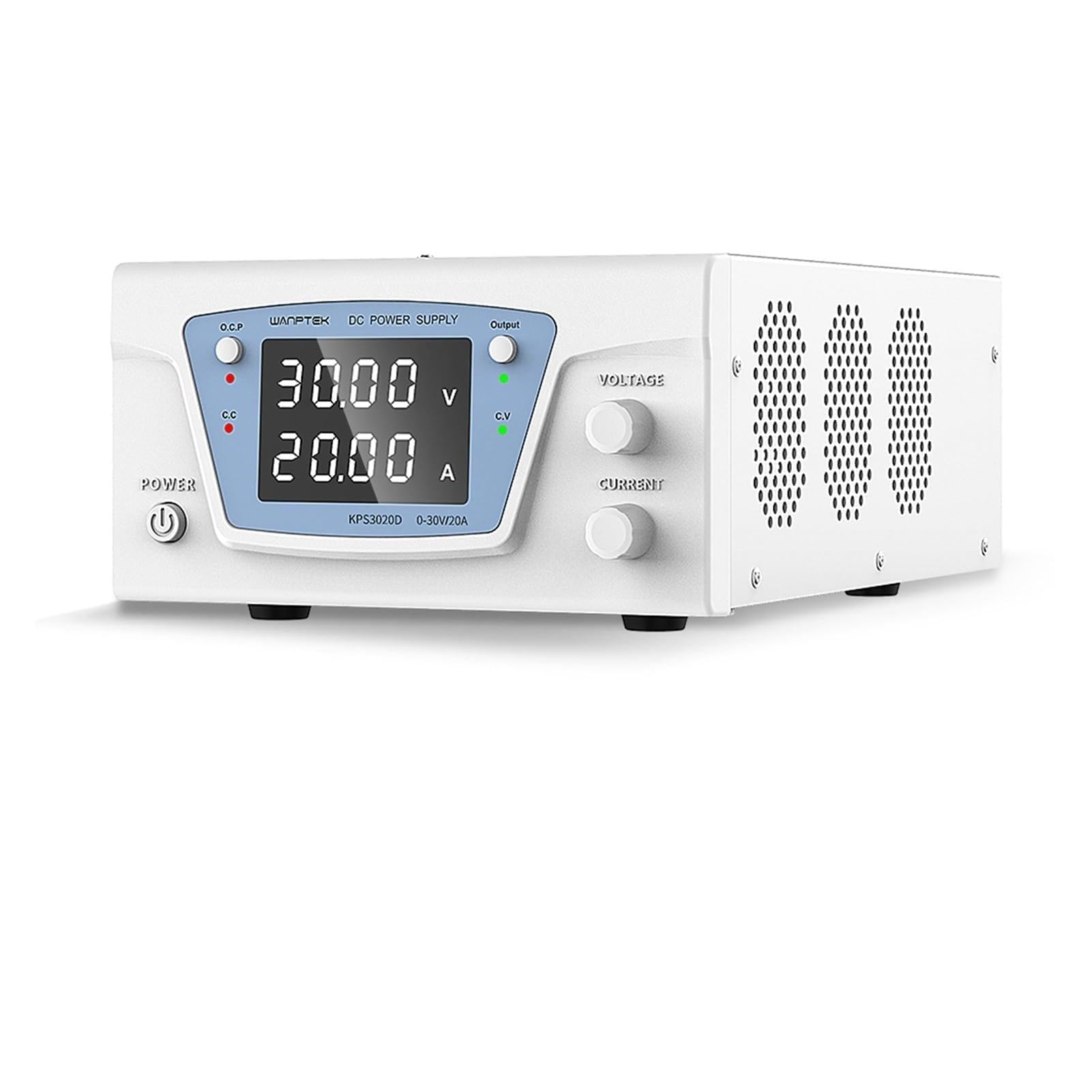 Spannungsregler DC, 3A einstellbare Labor-DC-Stromversorgung Bankquelle stabilisierte digitale Schaltnetzteile Spannungsversorgung Spannungsstrom(30V 20A,220)