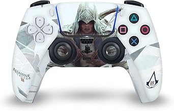 Head Case Designs Officially Licensed Assassin's Creed Connor III Graphics Vinyl Faceplate Sticker Gaming Skin Decal Cover Compatible with Sony Playstation 5 PS5 DualSense Controller