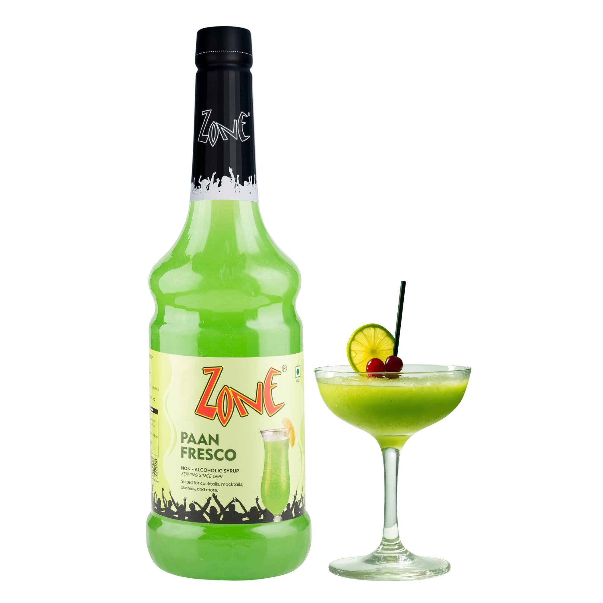 Zone Paan Fresco Syrup 1050ml | Fresh Shahi Paan | Rich and Fresh Mouthfeel in Mocktails, Cocktails, Lemonades, Iced Teas & More | 35+ Flavours-image-31