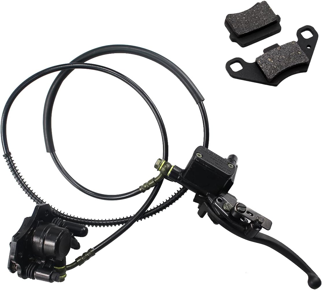 Rear Hydraulic Disc Brake System Caliper with Pad, ATV Quad