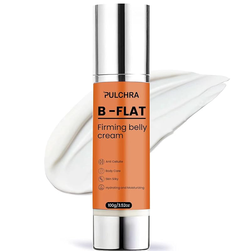 Creme corporal Pulchra B Flat Belly, 100 g, branco