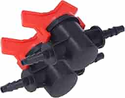 Regolatore Di Flusso 2 Pezzi - Valvola Per Pompa Acqua In Plastica ABS - Foto 9