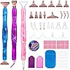 SENHAI Diamond Art Painting Pen Kit, Diamond Art Pen Stainless Steel & Plastic Steel Tip Personalized 5D Diamond Art Painting Accessories Tools for DIY Painting Craft