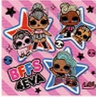 Vista 2 de Franco LOL Surprise - Juego de edredón y sábanas con almohada adicional, 5 piezas, tamaño individual