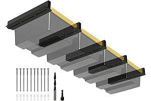 5-Piece Ceiling Storage Rack for Garages