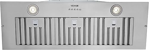 Miniatura 4 de VEVOR Campana extractora de inserción, 800 CFM de 3 velocidades, ventilación de cocina integrada de acero inoxidable de 36 pulgadas con control de