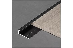 Flooring Threshold Transition Strip, Cuttable Tile to Hardwood Floor Gap Covering Joining...