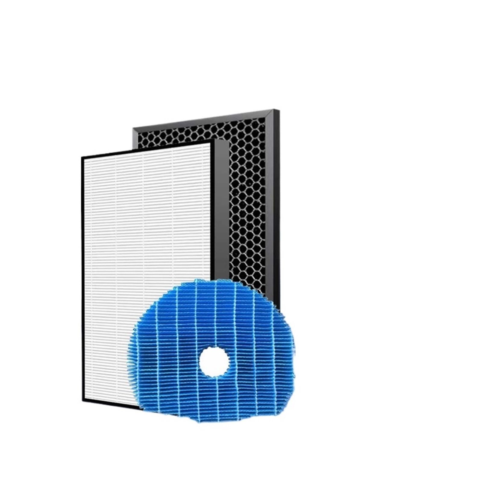 Jinghewz 3 Filters Ture Hepa Filter Fz-C100hfe Deodorizing Filter Fz-C100dfe Humidifying Filter Fz-C100mfe For Air Purifier Kc-850, Kc-C100e(3 Filters)