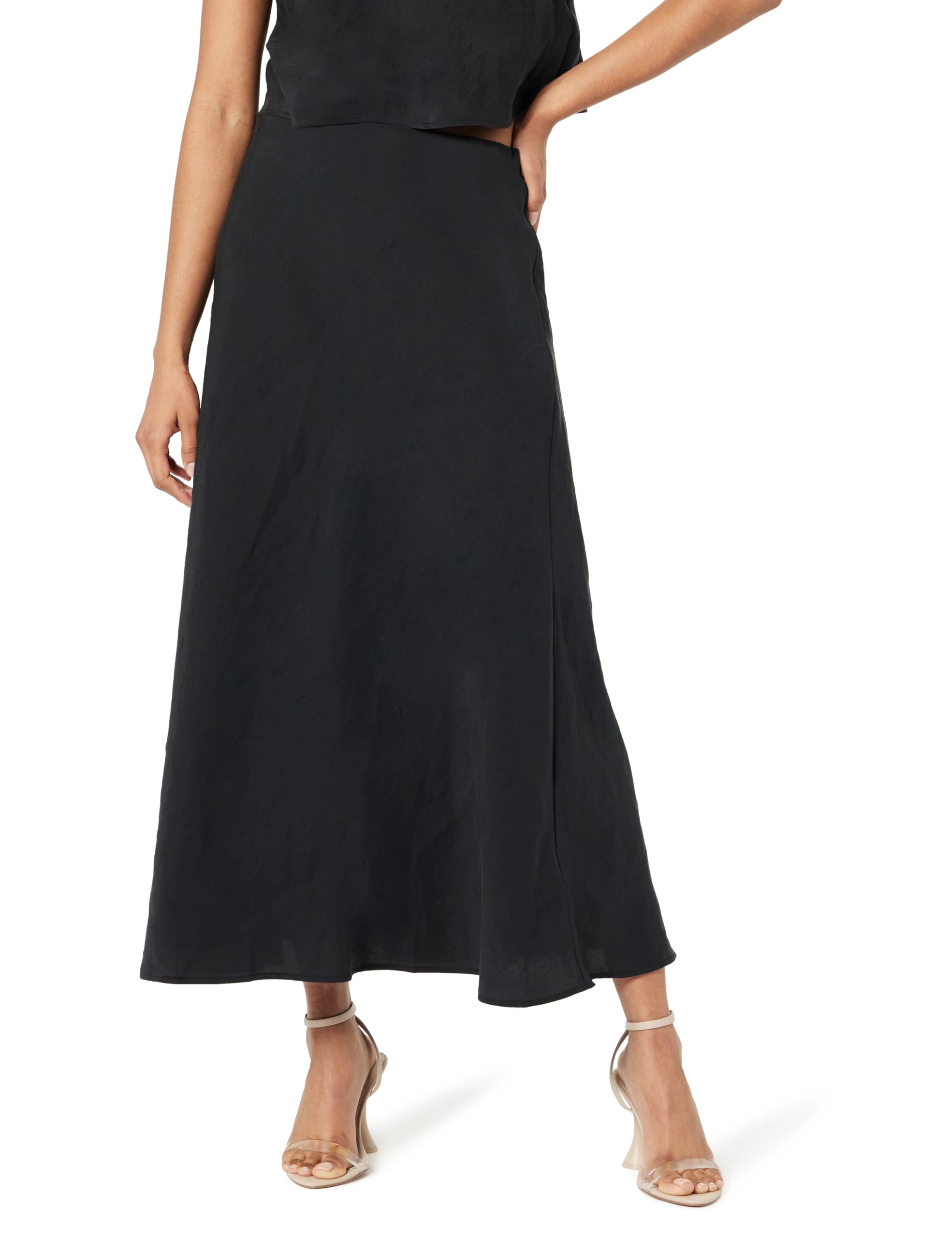 The Drop Haniyyah A-Line Midi Skirt Gonna Donna