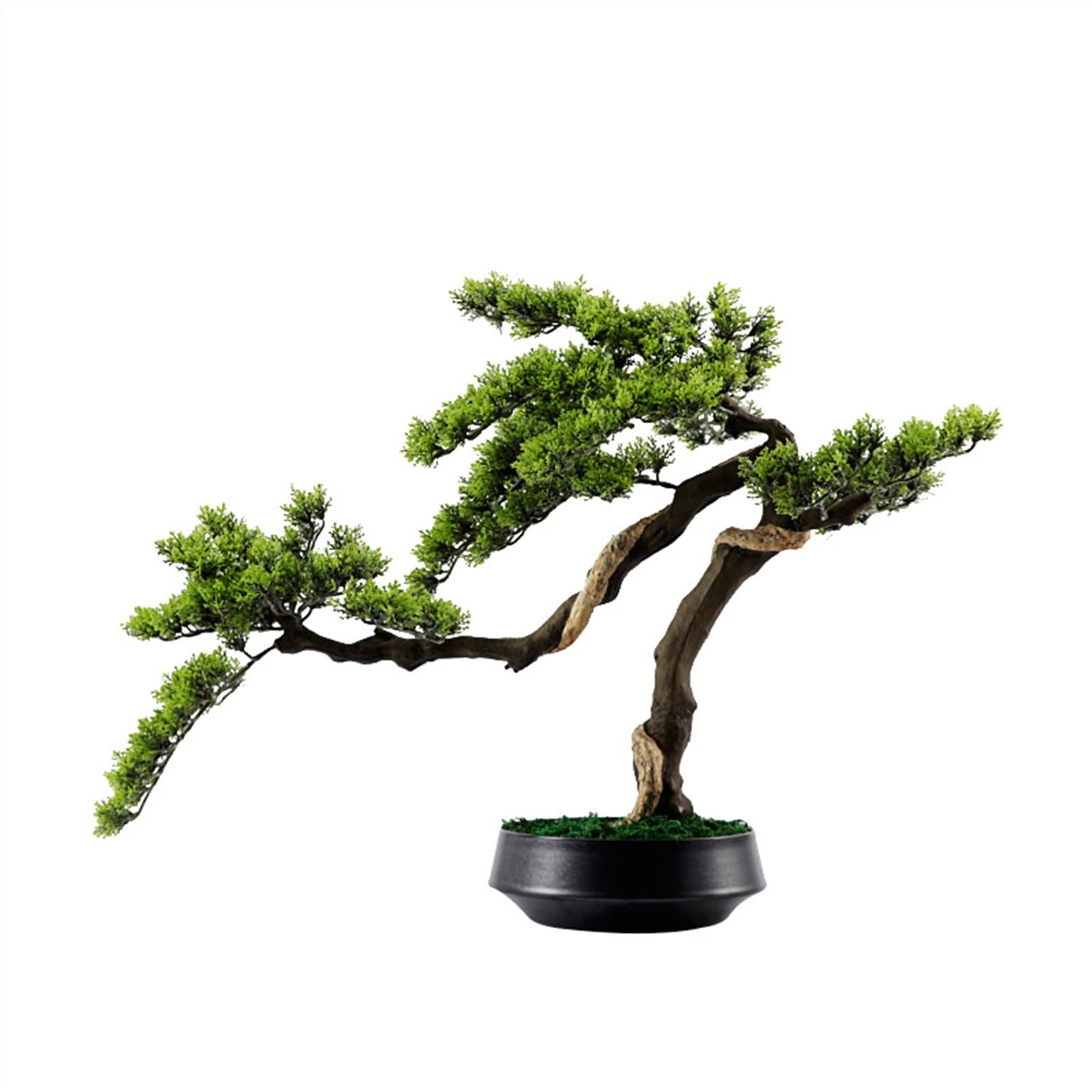 GTHTUHFD Simulation Tree Artificial Bonsai Tree 31.5In Simulation Welcome Pine Bonsai Tree Indoor