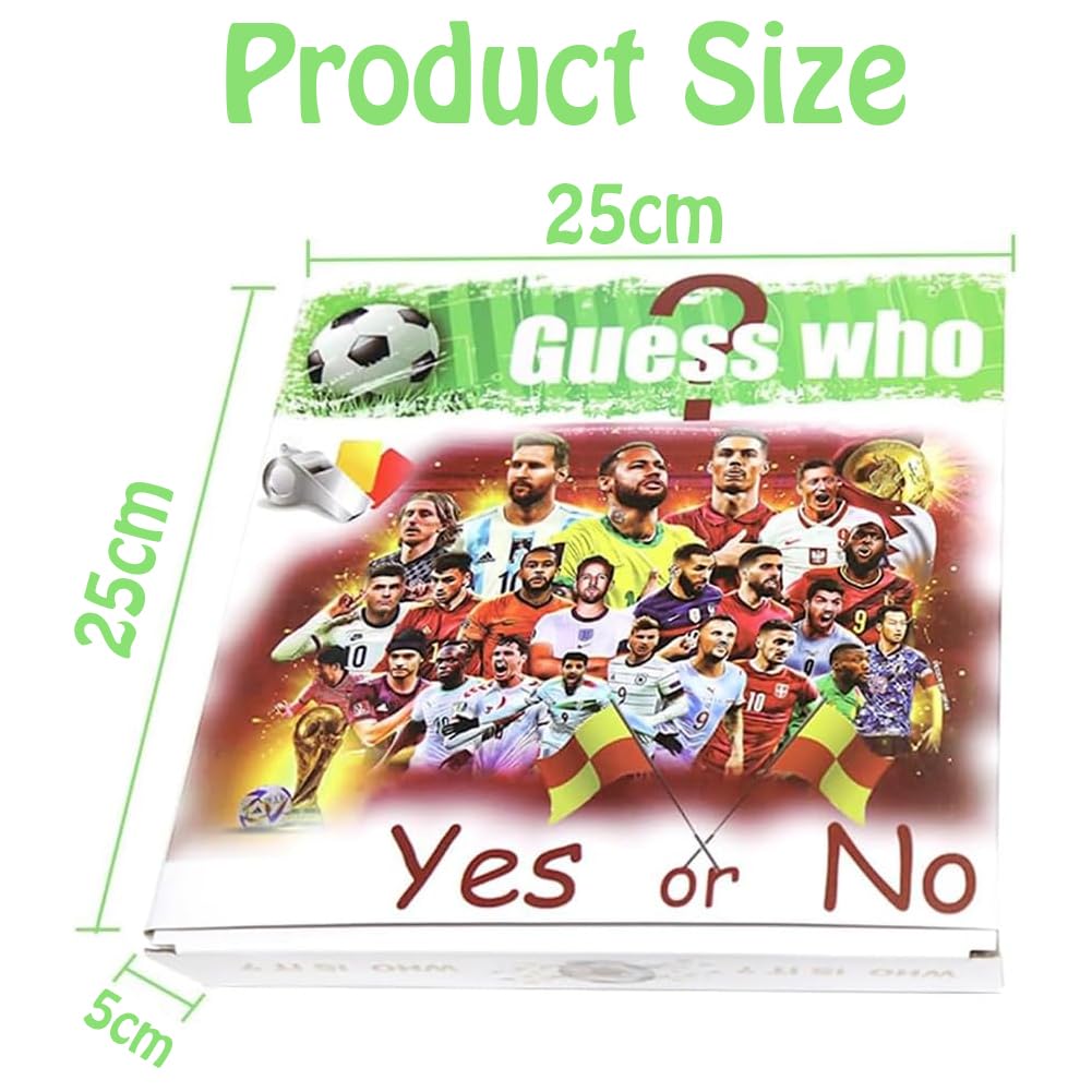 FELHPSP Board Game Guess Who World Cup Theme,Winning Moves