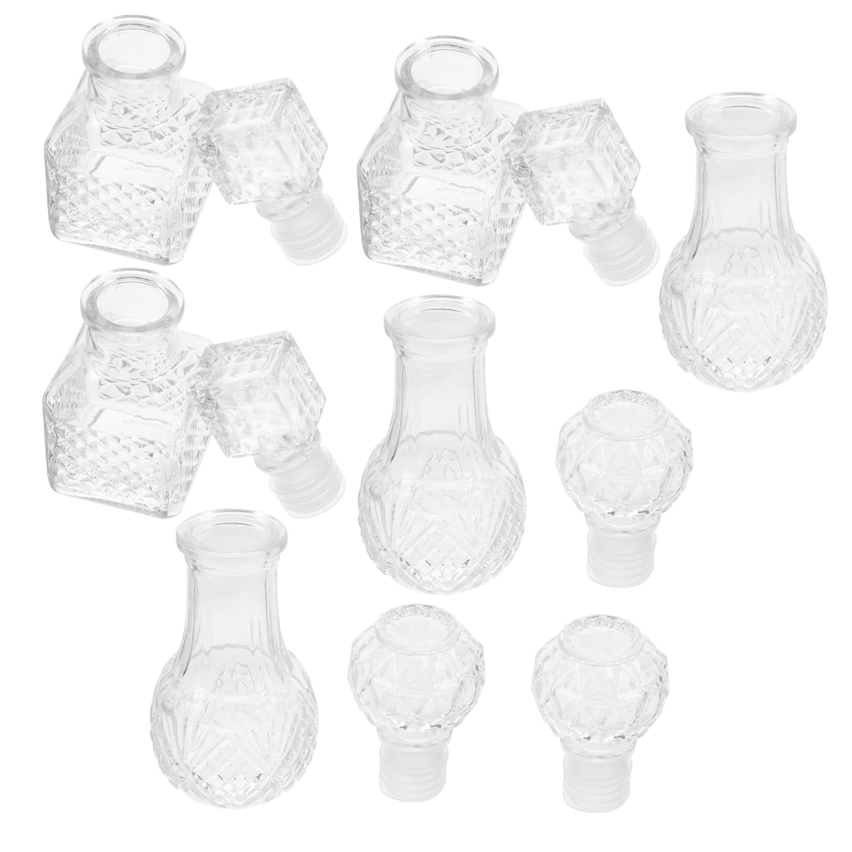 Cadeau Saint-valentin et mariage lot bouteilles verre pour whisky
