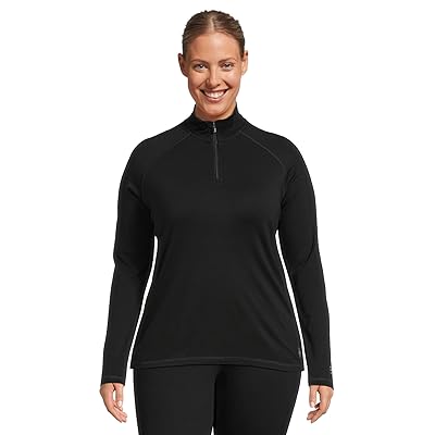 Smartwool Classic Thermal Merino Base Layer 1/4 Zip Plus Women