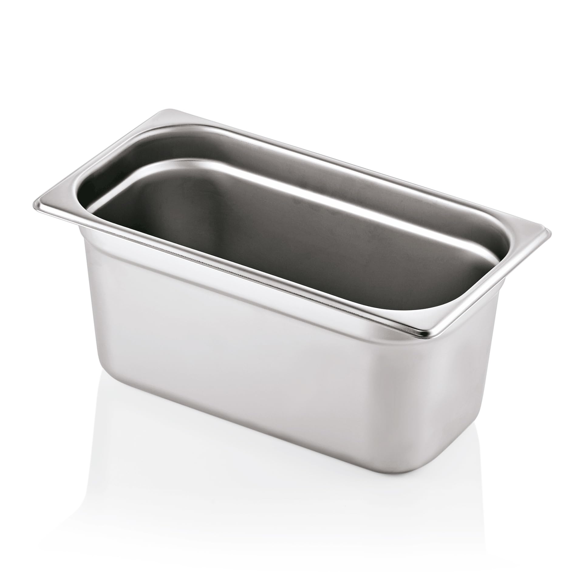 Morleos GN 1/3 150 mm - 5,7 L Gastronormbehälter aus rostfreiem Edelstahl 325 x 176 mm | stapelbar & rostfreier GN Behälter | Gastronomie-, Event- & Catering Zubehör aus robusten 0,7 mm Stahl