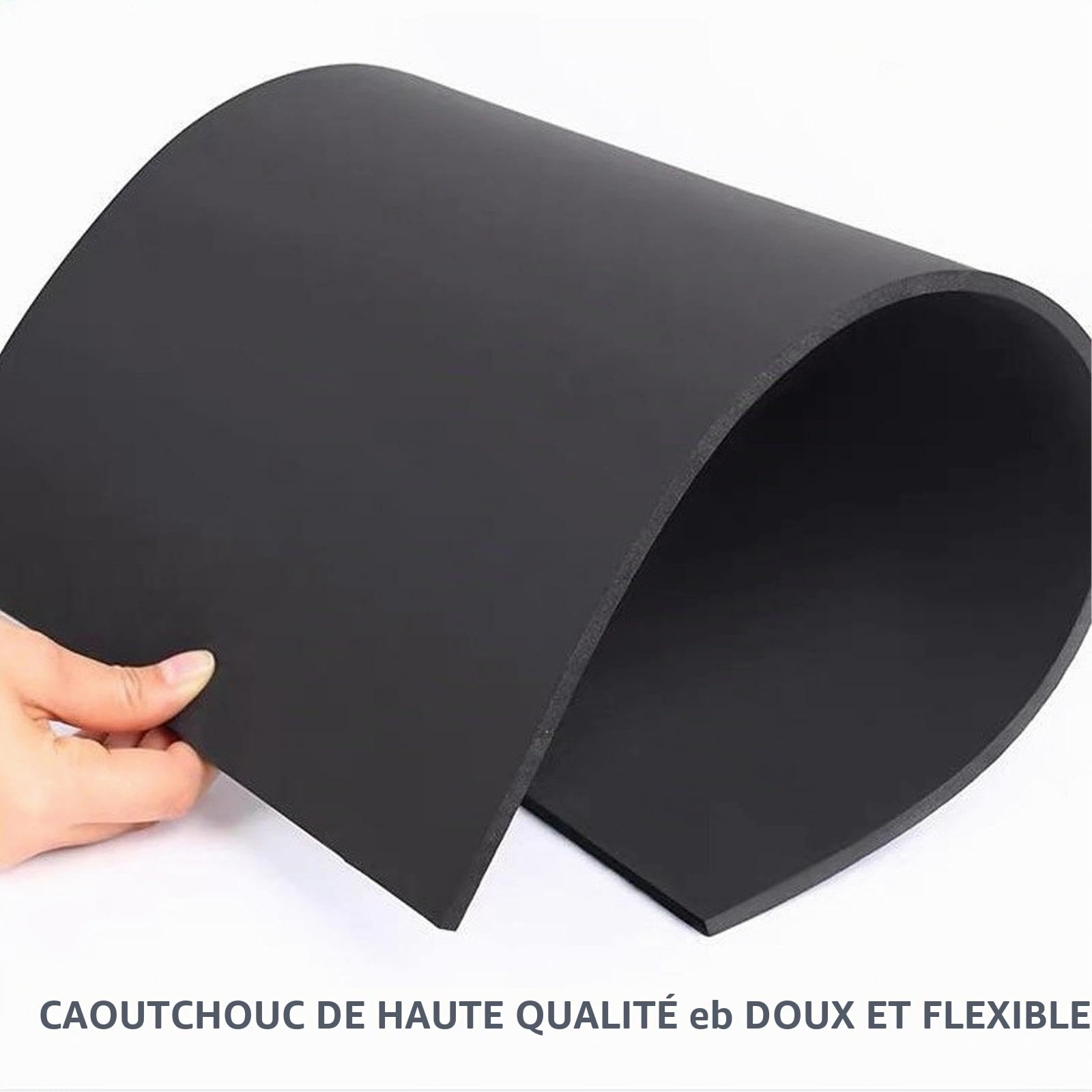 Lot de 2 Feuilles en Caoutchouc pour Tampons Laser A4 30x21cm 2,3mm d'Épaisseur Gomme à Graver Feuilles Tampon en Caoutchouc pour Machines de Gravure de Timbres Artisanaux de Bricolage (Gris)