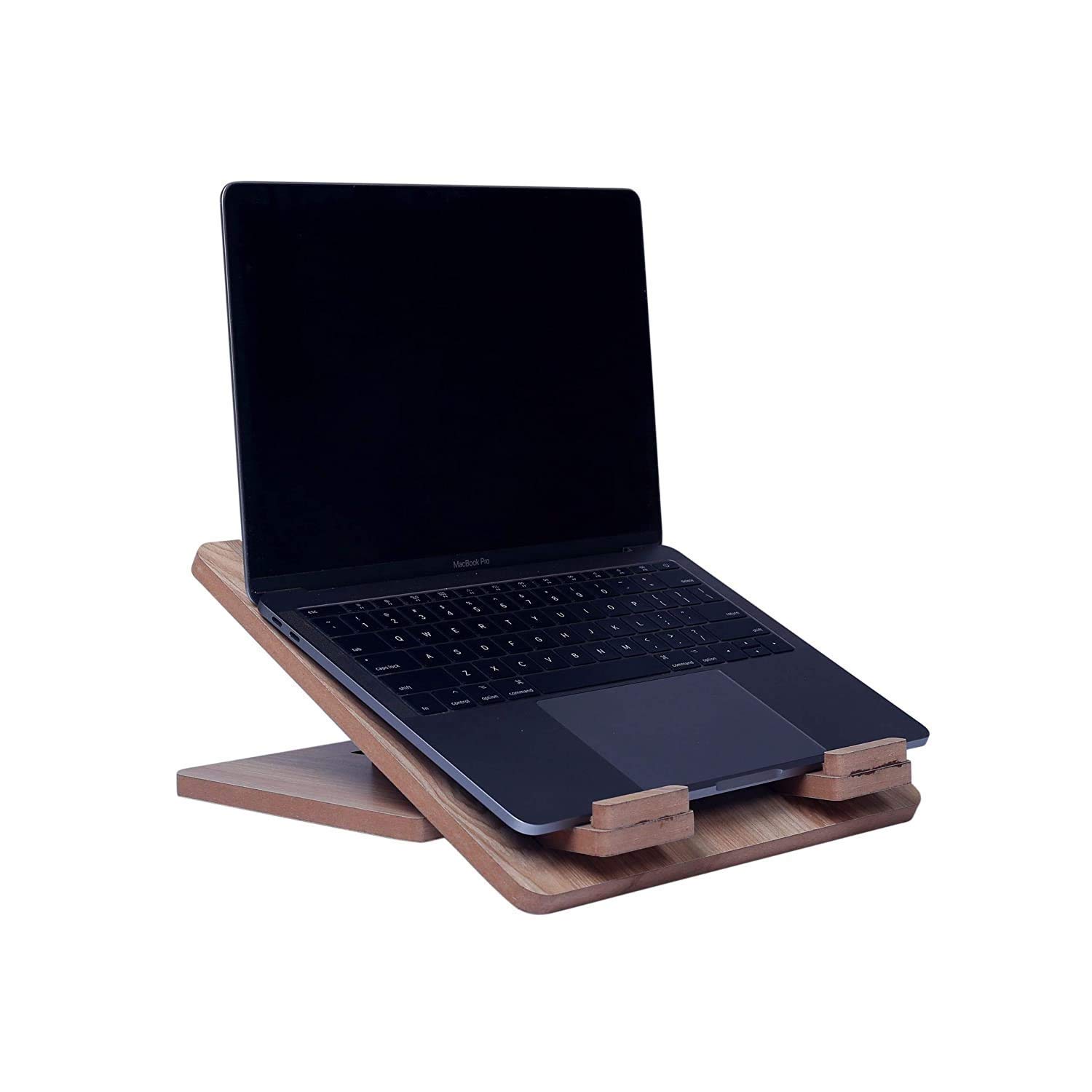 GRIDLAB™ Wooden Craft Handmade Laptop Stand with Adjustable | Laptop Foldable Stand | Portable Wooden Laptop Stand (B097RGNH48) Amazon Price History, Amazon Price Tracker