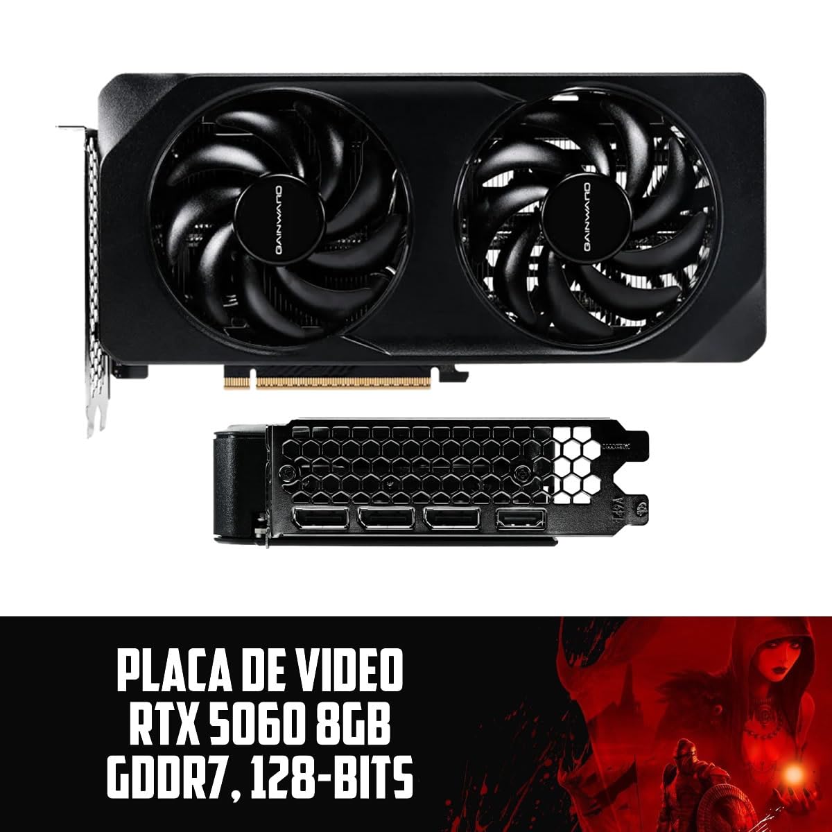 Computador Gamer AMD Ryzen 5 5500, 16GB RAM DDR4 3200 MHz, NVME M