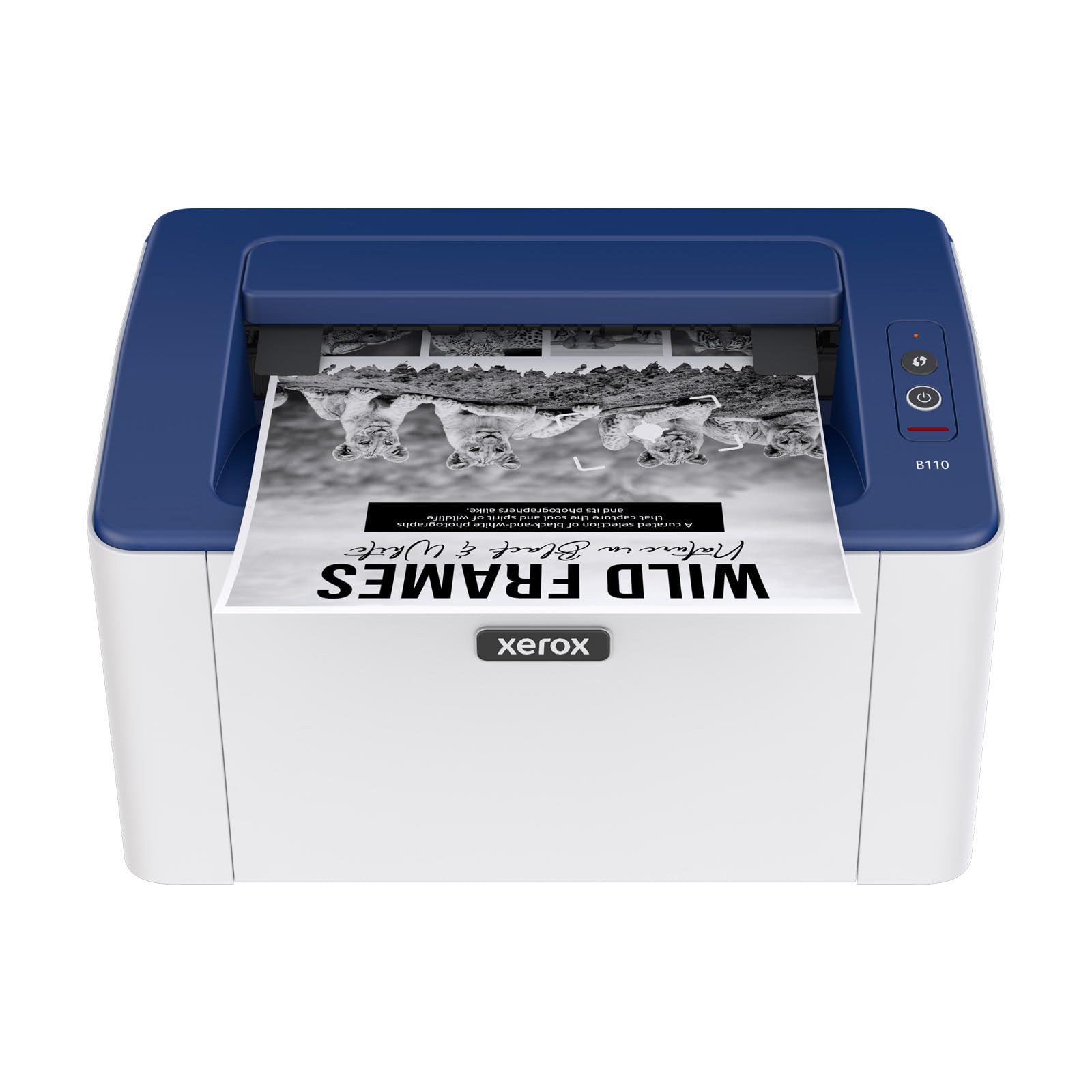 Xerox Imprimante Laser Monochrome sans Fil B110 – A4 compacte, 20 ppm, Compatible Mobile, Bureau à Domicile, Petite Entreprise, étudiant, Wi-FI, Apple AirPrint, Hautes Performances, EU