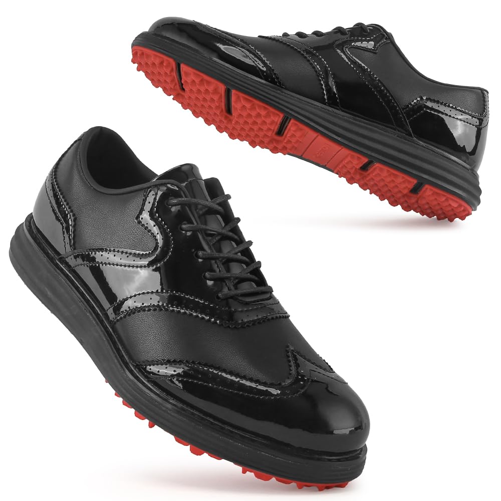 Men Golf Shoes Professional 9 Spikes Comfortable Outdoor Golf Training Sport Sneakers for Men