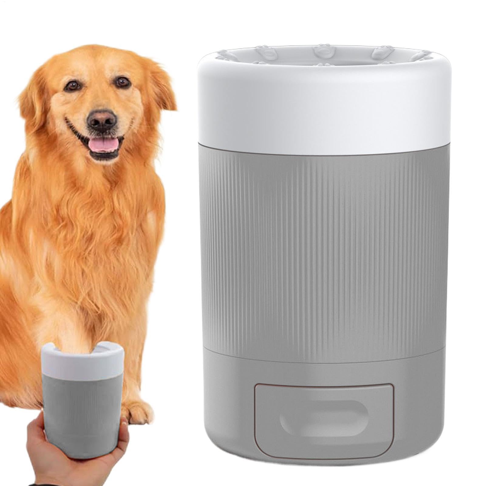 Nettoyeur pour grands chiens automatique pour éliminer la boue des pattes sans frotter