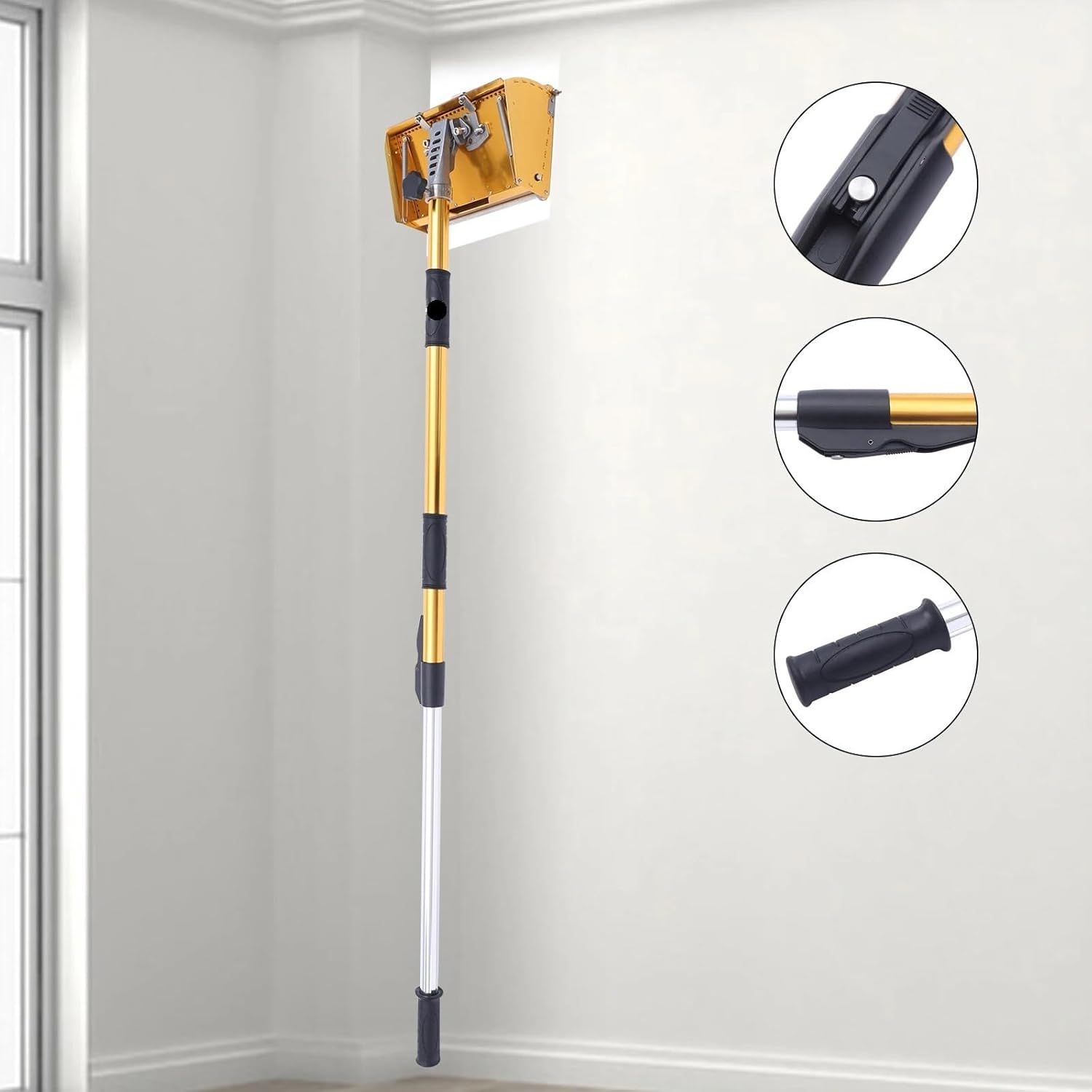 Drywall Flat Finishing Box 105-168cm Length And Angle Adjustable Smooth Finishing Professional Drywall Flat Box Precision Tools-Drywall Sheetrock Cleanable