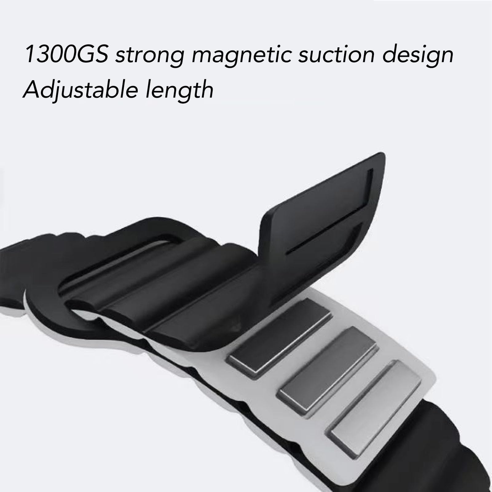 Diffusor-Armband für ätherische Öle, Aluminiumlegierung, Silikon, magnetisch, waschbar, Aromatherapie-Medaillon-Armband mit 3 Duftblättern für Männer und Frauen (Pfefferminze)