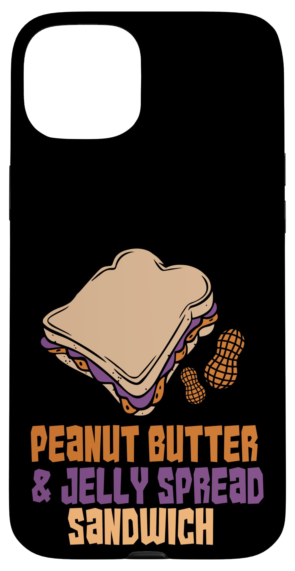 Peanut Butter And Jelly Sandwich - Peanut Butter Case for iPhone 15 Plus