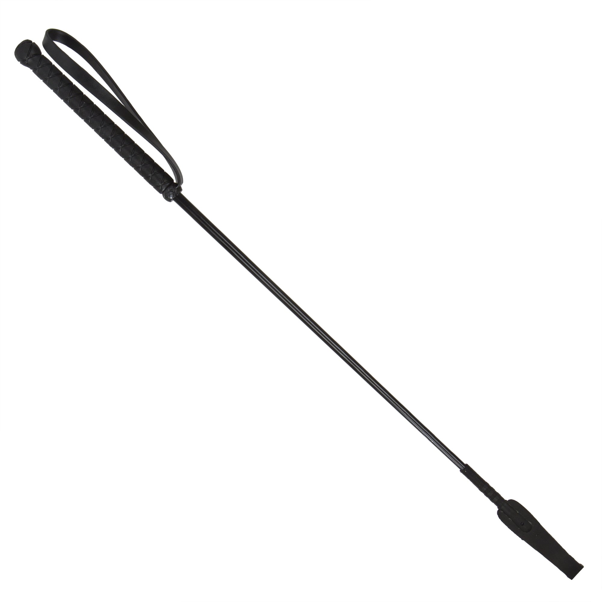 Intrepid InternationalHorse Riding Crop with Loop, 26 Inch, Black