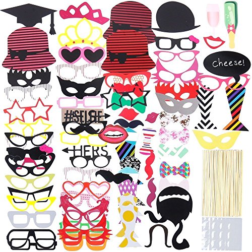 22 Accessori Photo Booth Per Matrimonio – Cappelli, Occhiali, Cravatte E Altro