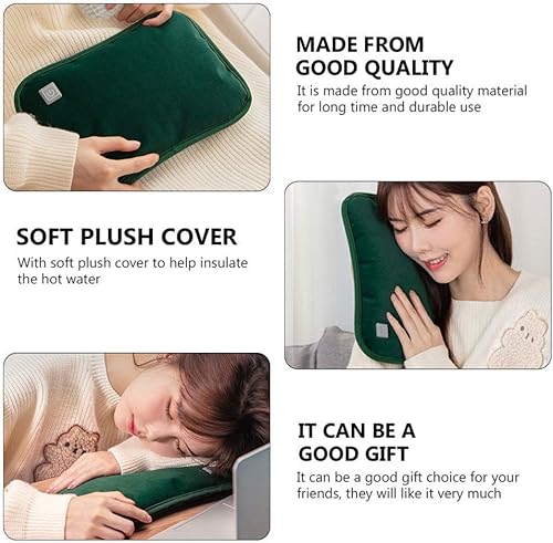 Miniatura 7 de ARTIBETTER Funda de felpa cálida para bolsa de agua caliente para comodidad de manos para uso y familiares y amigos