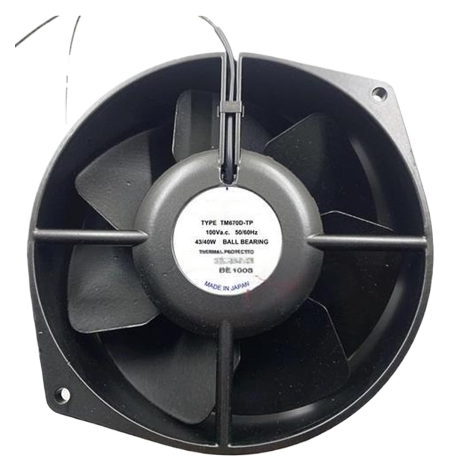 YMUGUEGH TM670D-TP 100VAC 43/40W Fan