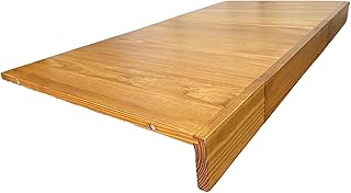 Wooden Shelf Covers for 16-Inch Deep Wire Racks - Each Set Covers 36 Inches Wide Pantry Interchangeable Shelf Liners for Wire Rack Shelving, Perfect for Pantry Organization (Brown)