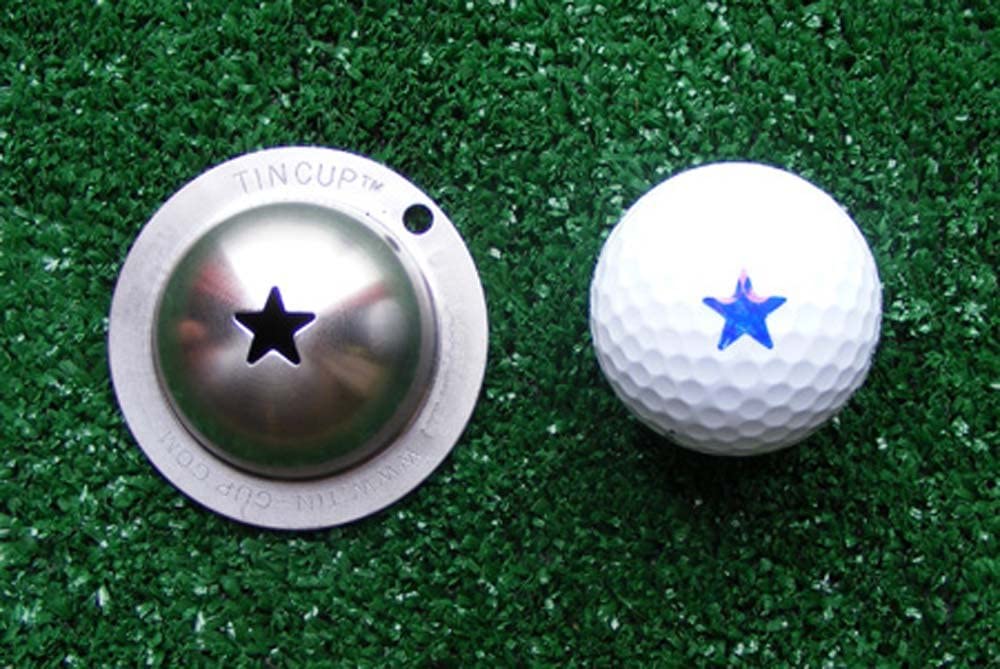 Tin Cup Lone Star Golf Ball Marking Stencil