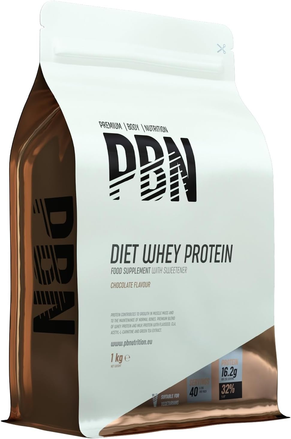 Diet Whey, sabor Chocolate, Bolsa de 1 kg