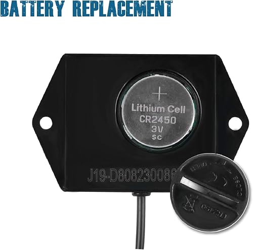 Miniatura 6 de Runleader Tacómetro digital con medidor de horas, recordatorio de mantenimiento, batería reemplazable, apagado automático, uso para cortacésped ZTR,