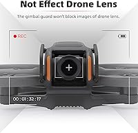 Vista 5 de BTG Gimbal Protector Gimbal Bumper para DJI Avata 2 Drone Accesorios Piezas Gimbal Guard (Rojo)