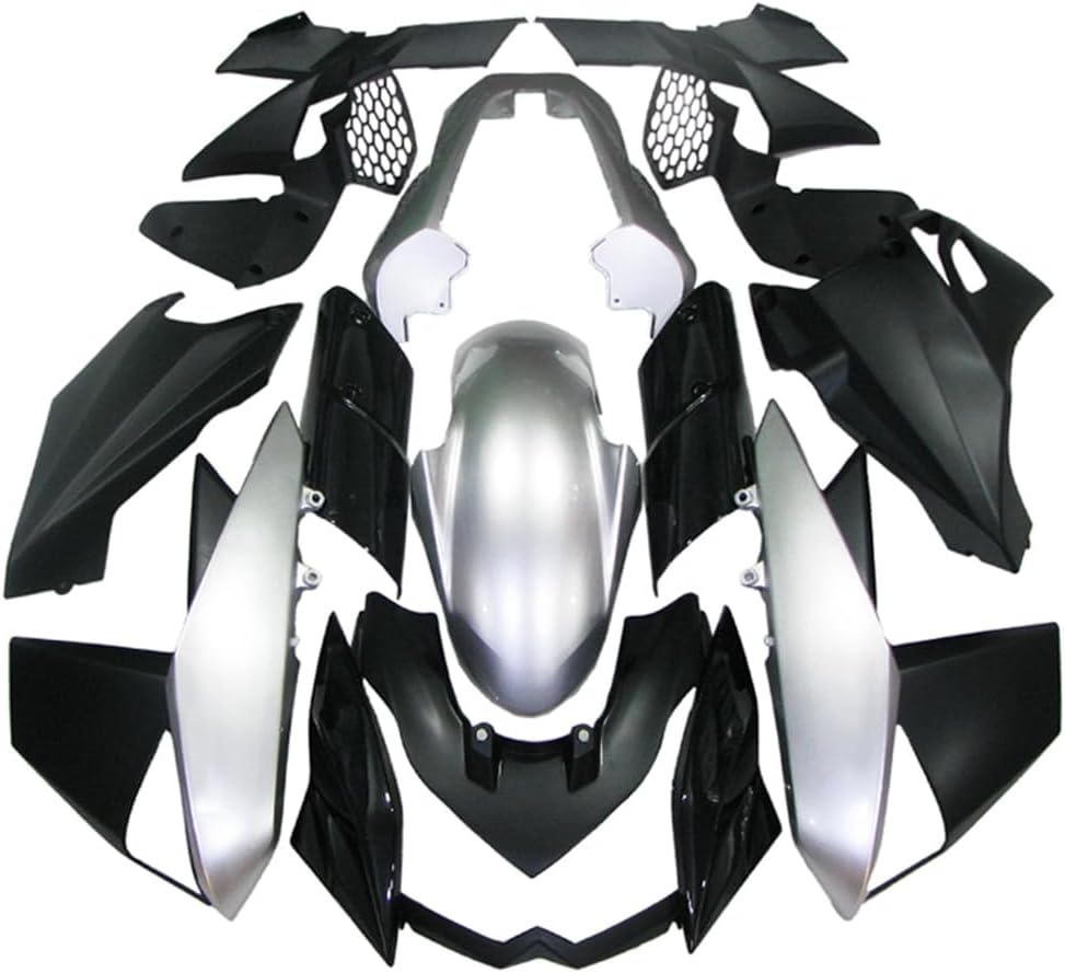 STLPRO Injection Full Fairing Kit Fit for Kawasaki Z1000 2010 2011 2012 2013 Z1000 10-13 ABS Plastic Motorcycle Bodywork Black Silver Body Kits