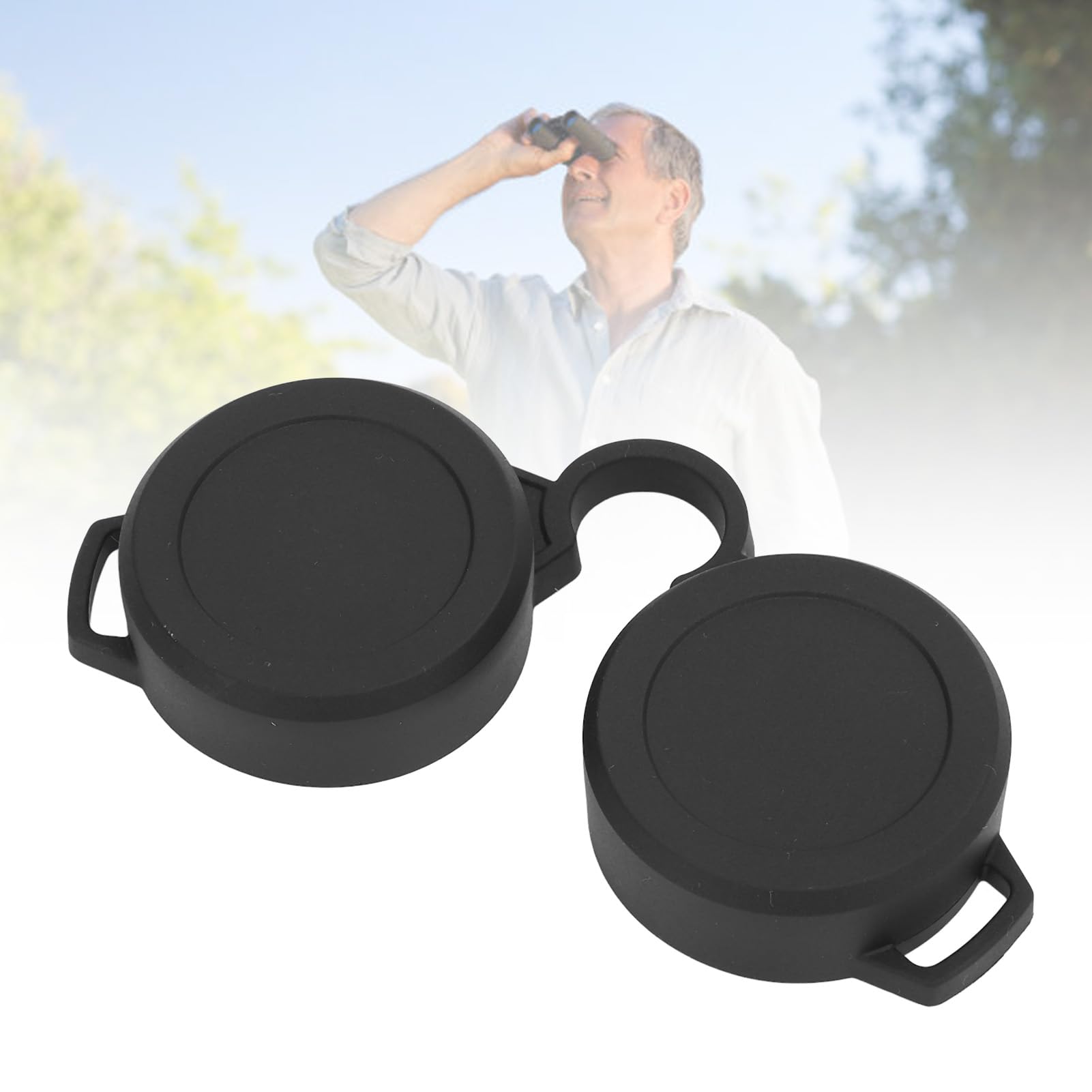 Protections Anti-Pluie pour Jumelles 42-45 mm Caoutchouc Oculaire
