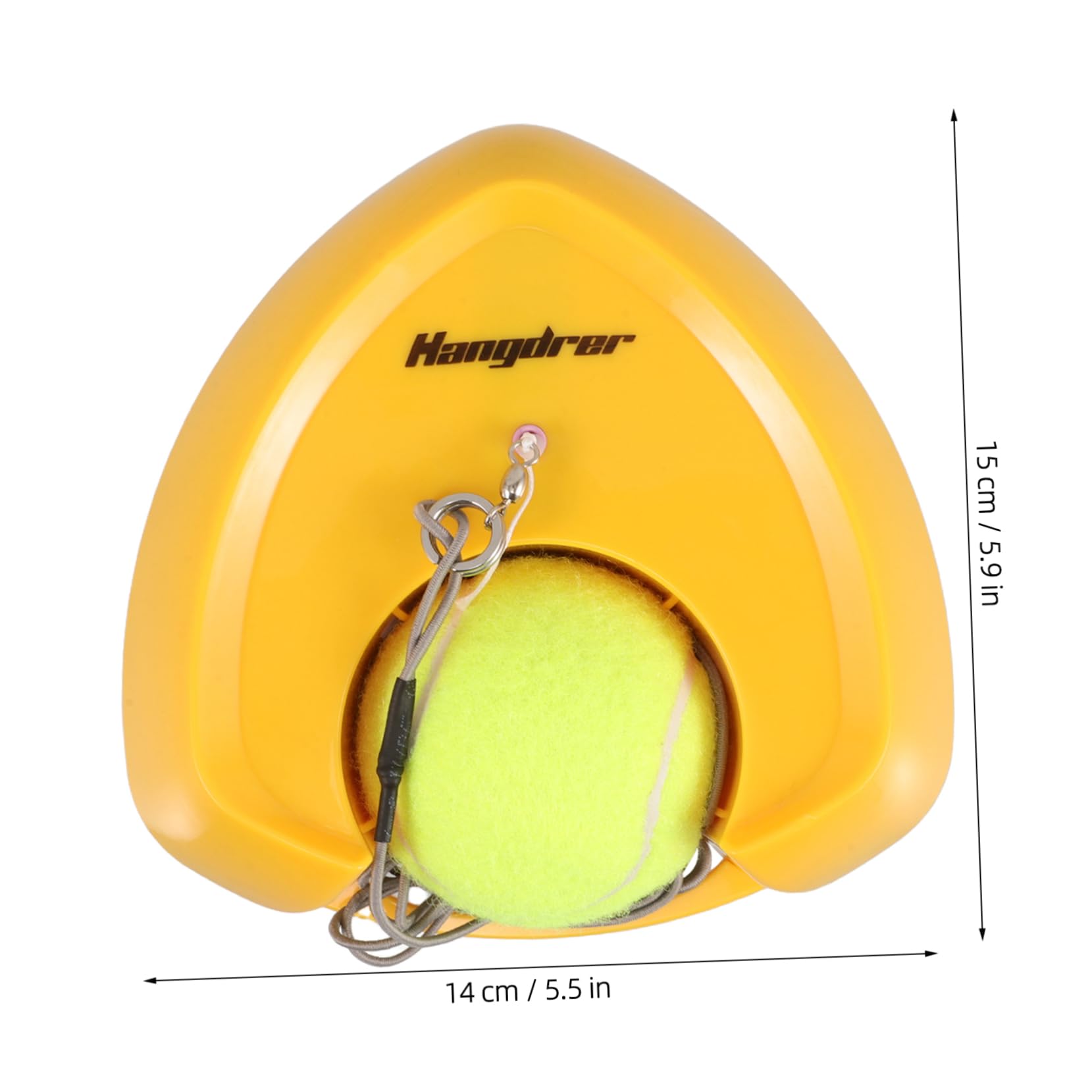 ARTSEWPLY Portable Tennis Training Device with String Self Tennis Ball Practice Tool and Rebounder for Skill Enhancement and Fitness Improvement for
