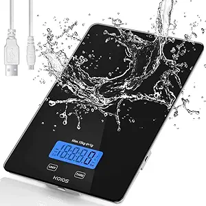 KOIOS Food Scale 33lb/15kg Digital Kitchen Scale