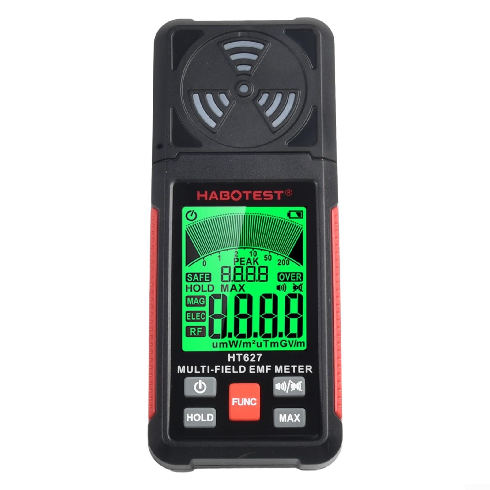 HT627 Outil de mesure de rayonnement électromagnétique pour champs électriques, détection RF