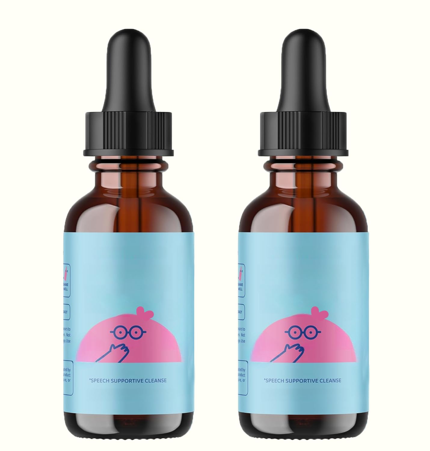 (2 bottiglie) GOCCE PER BAMBINI, nutrimento quotidiano liquido naturale per bambini, supporta la crescita, la parola e il benessere quotidiano generale