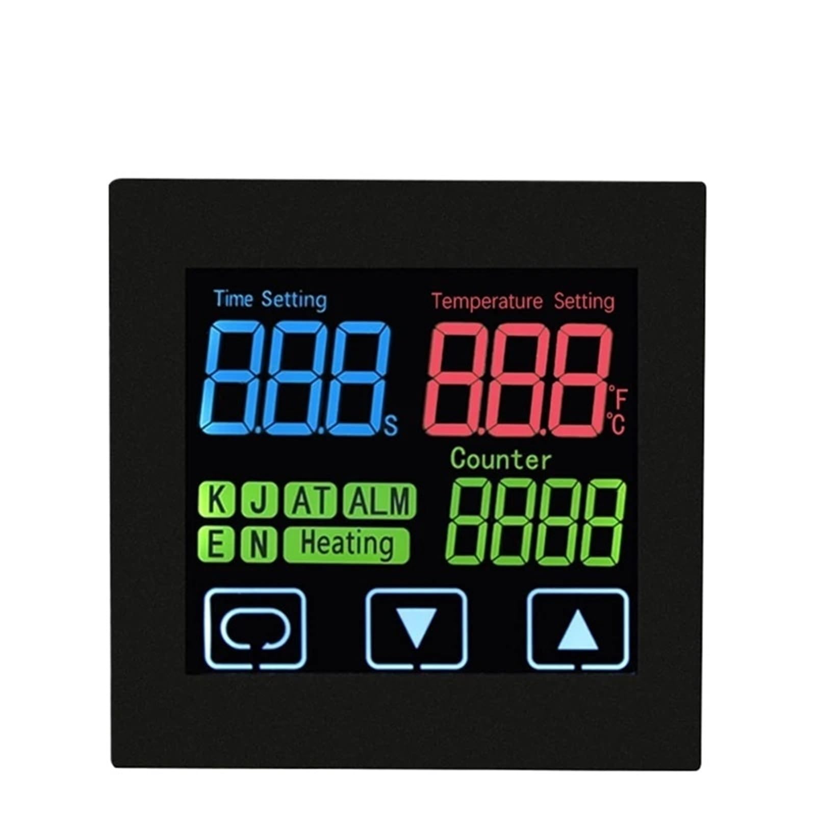 Thermostat de presse à chaud tactile et régulateur de température pour sublimation textile