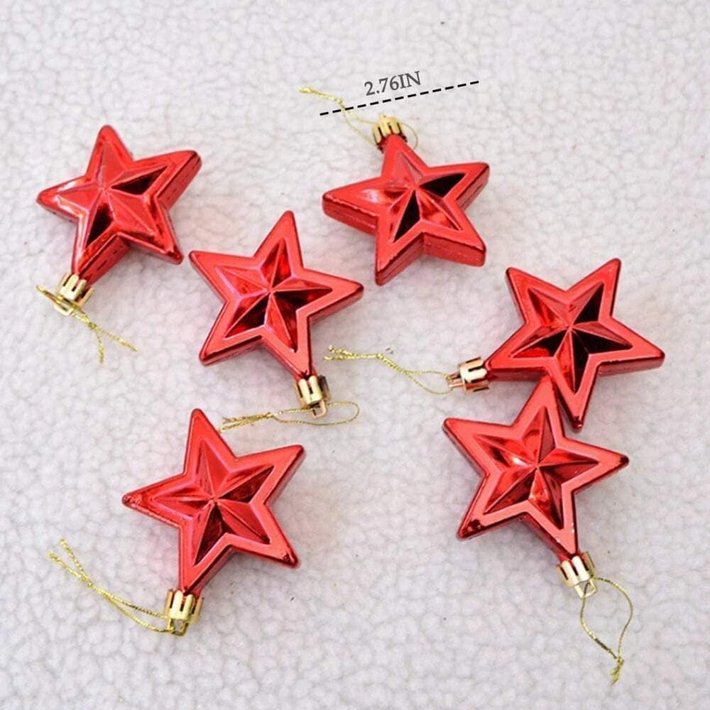 Christmas Ornaments,Christmas Tree Ornament,Christmas Ball Ornaments,Christmas Hanging Ornaments 2021,Christmas Hanging Decor for Tree, Decorations for Home Party-Set of 22 : Home & Kitchen